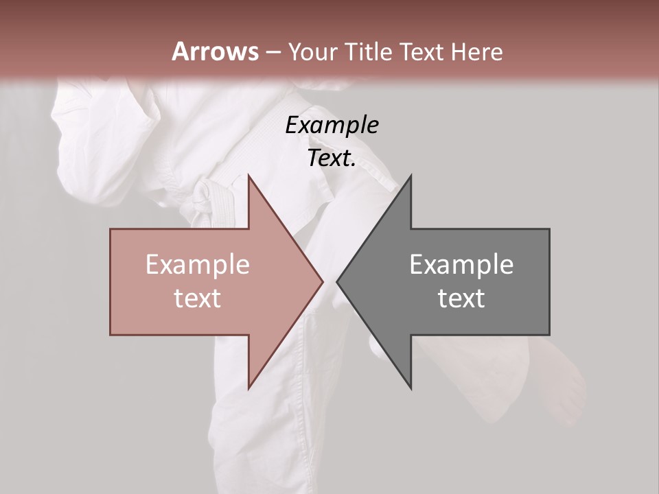 Exercise Student Person PowerPoint Template