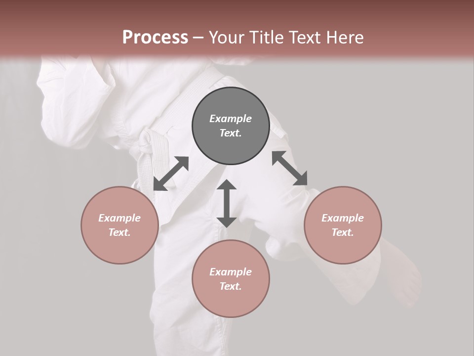 Exercise Student Person PowerPoint Template