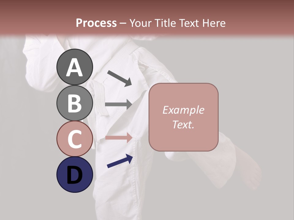 Exercise Student Person PowerPoint Template