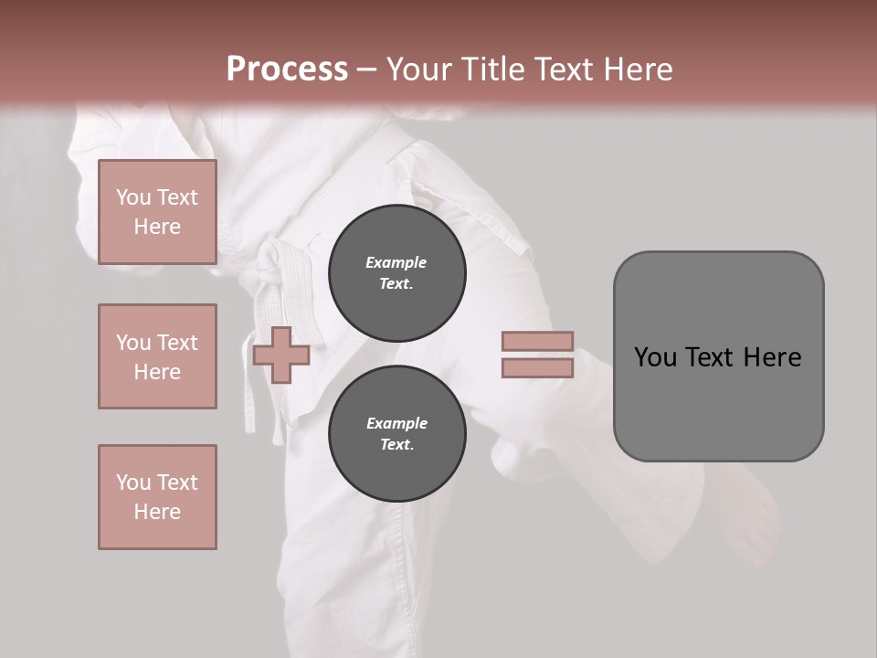 Exercise Student Person PowerPoint Template