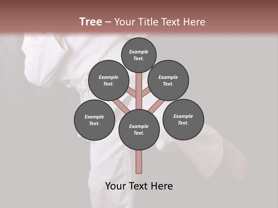 Exercise Student Person PowerPoint Template