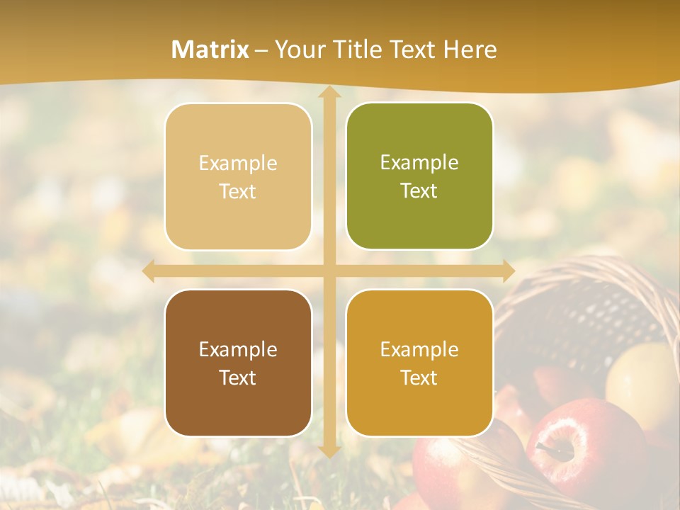 Outdoors Thanksgiving Grass PowerPoint Template