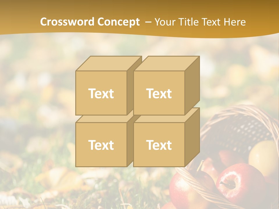 Outdoors Thanksgiving Grass PowerPoint Template