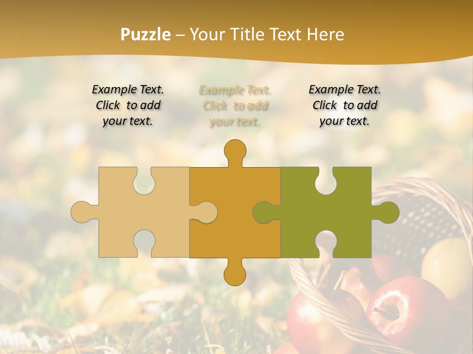 Outdoors Thanksgiving Grass PowerPoint Template