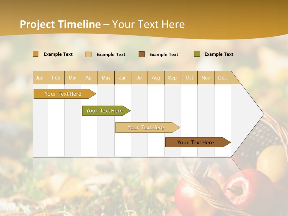 Outdoors Thanksgiving Grass PowerPoint Template