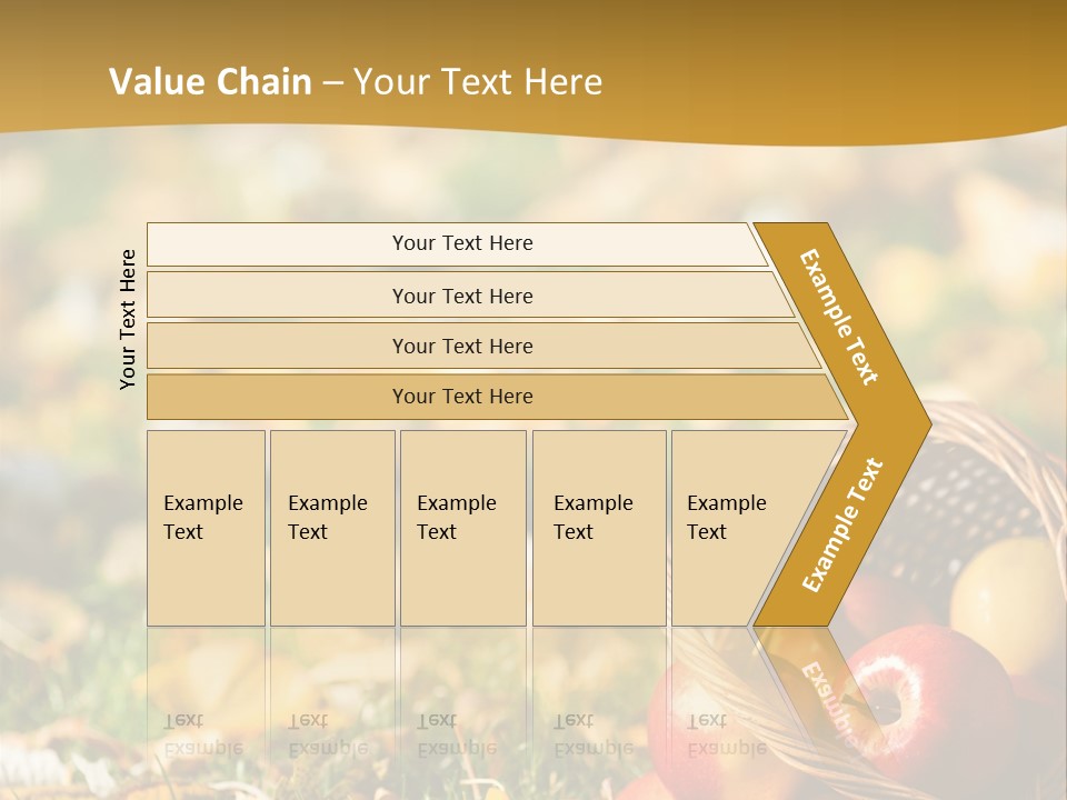 Outdoors Thanksgiving Grass PowerPoint Template