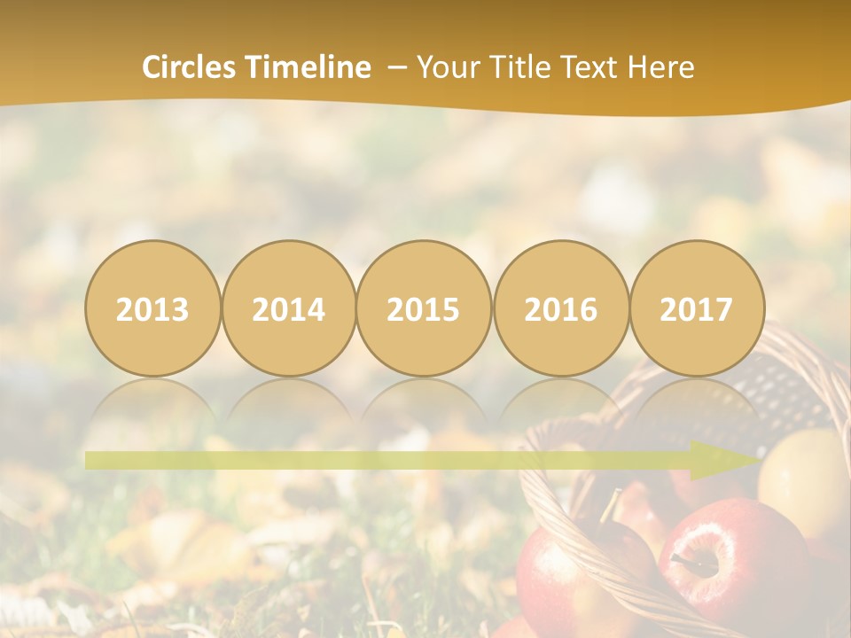 Outdoors Thanksgiving Grass PowerPoint Template