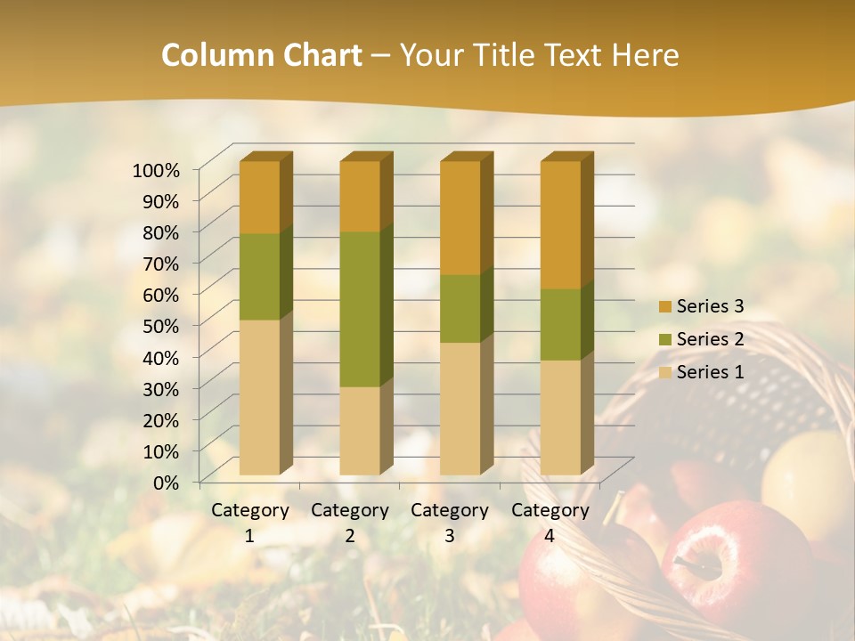 Outdoors Thanksgiving Grass PowerPoint Template