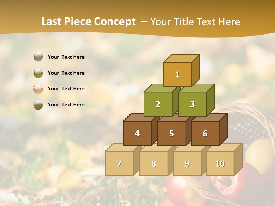 Outdoors Thanksgiving Grass PowerPoint Template