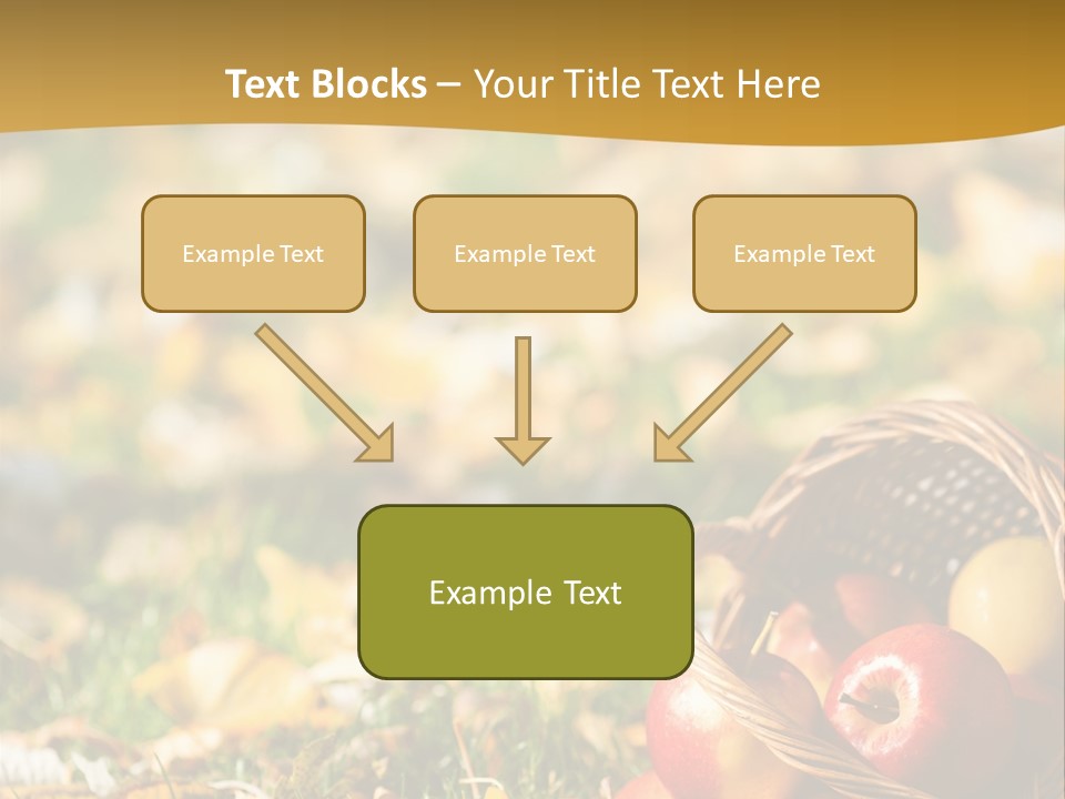 Outdoors Thanksgiving Grass PowerPoint Template