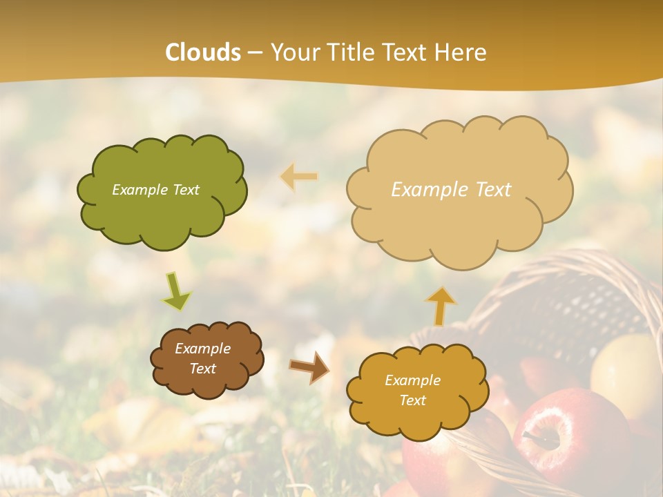 Outdoors Thanksgiving Grass PowerPoint Template