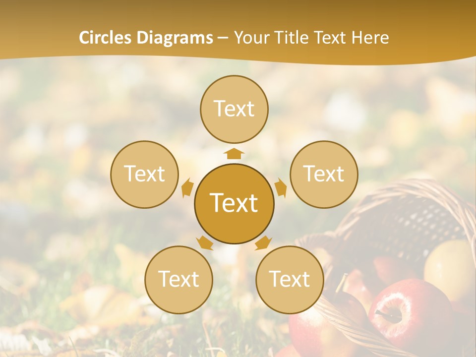 Outdoors Thanksgiving Grass PowerPoint Template