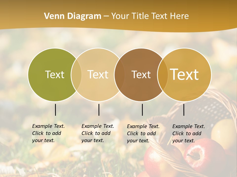Outdoors Thanksgiving Grass PowerPoint Template