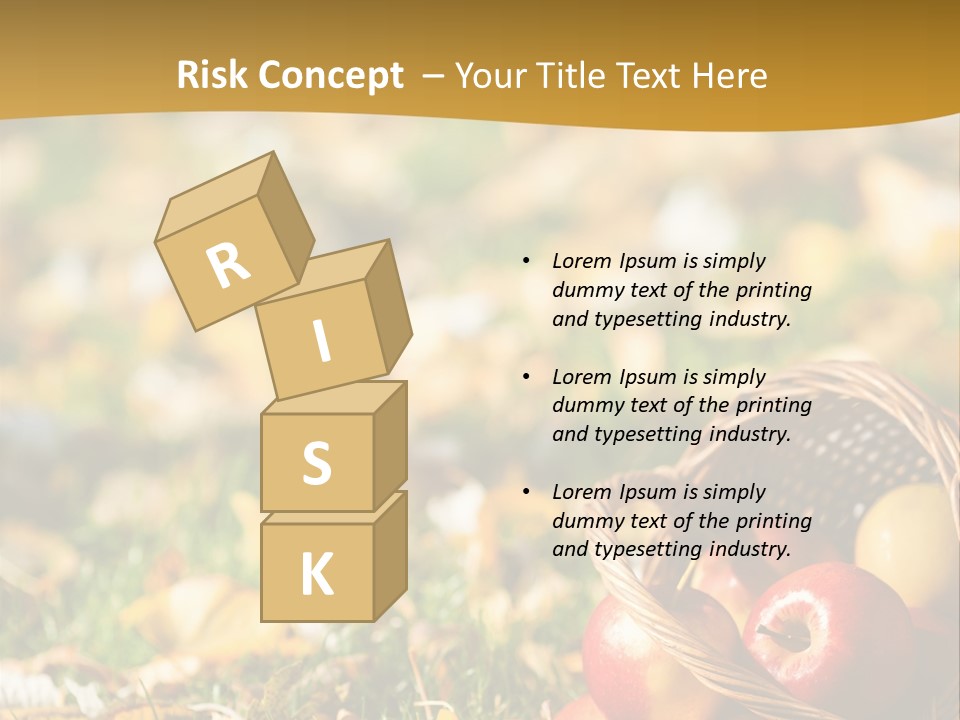 Outdoors Thanksgiving Grass PowerPoint Template