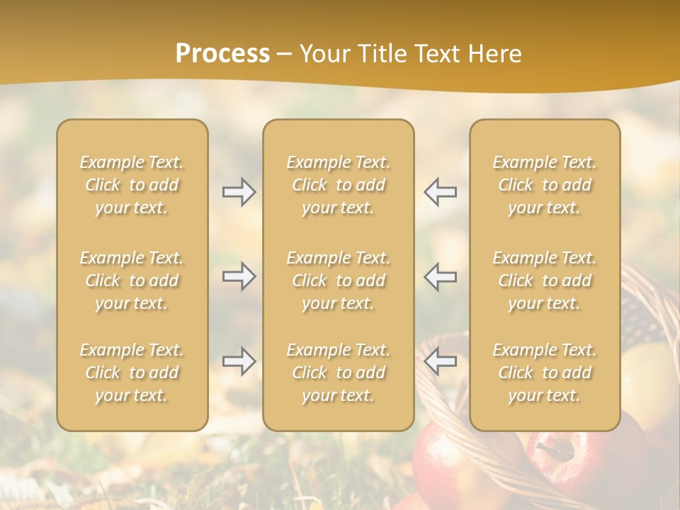 Outdoors Thanksgiving Grass PowerPoint Template