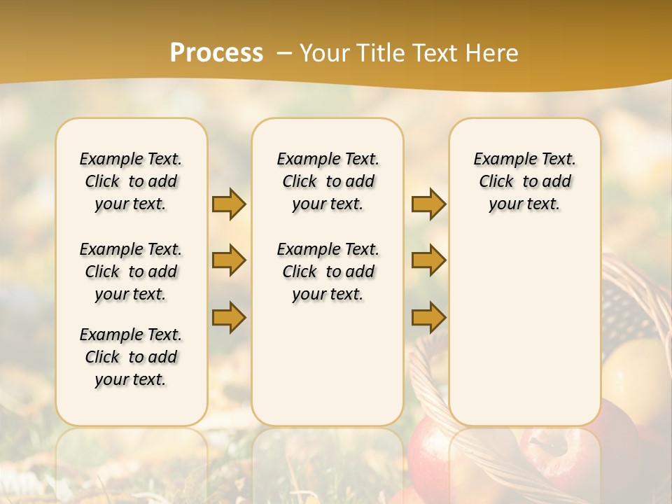 Outdoors Thanksgiving Grass PowerPoint Template