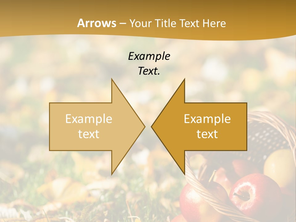 Outdoors Thanksgiving Grass PowerPoint Template