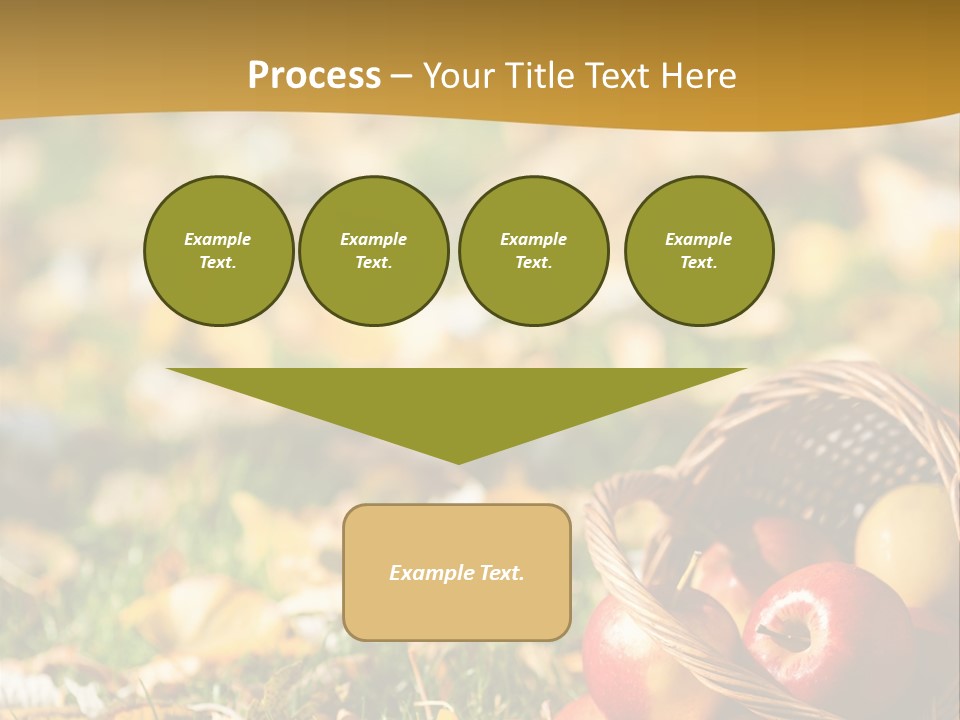 Outdoors Thanksgiving Grass PowerPoint Template
