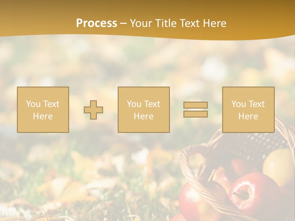 Outdoors Thanksgiving Grass PowerPoint Template