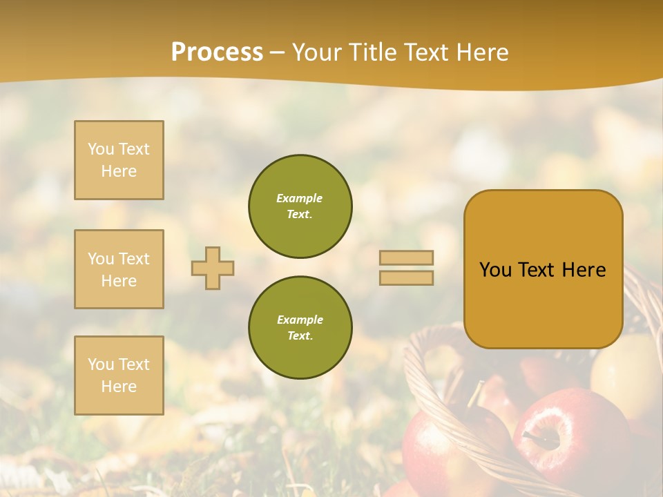 Outdoors Thanksgiving Grass PowerPoint Template
