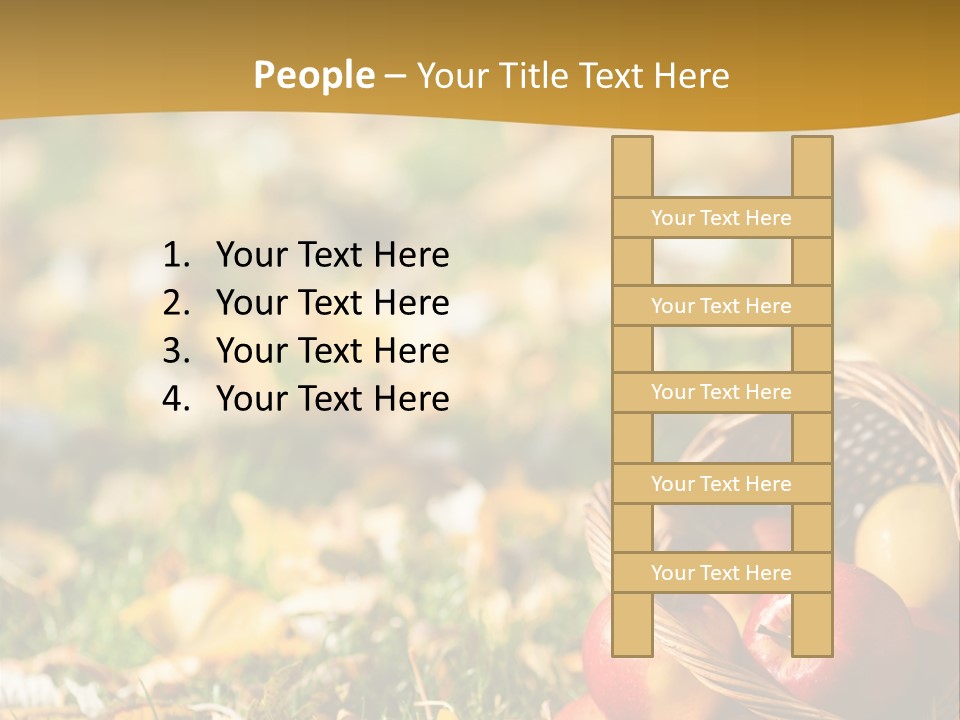 Outdoors Thanksgiving Grass PowerPoint Template