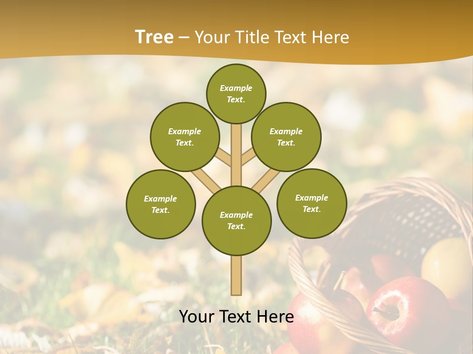 Outdoors Thanksgiving Grass PowerPoint Template