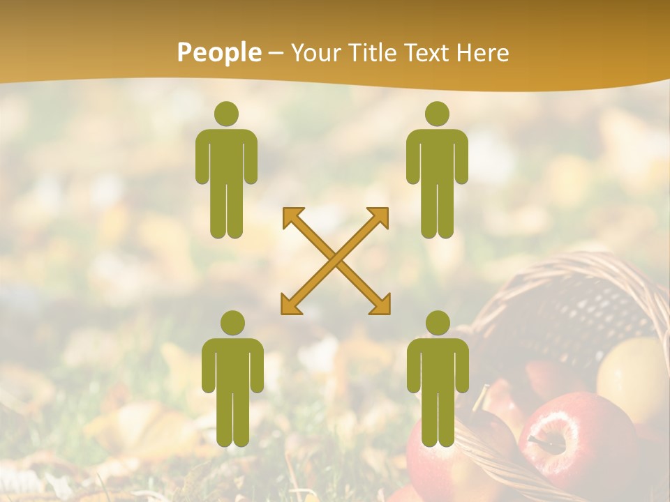 Outdoors Thanksgiving Grass PowerPoint Template