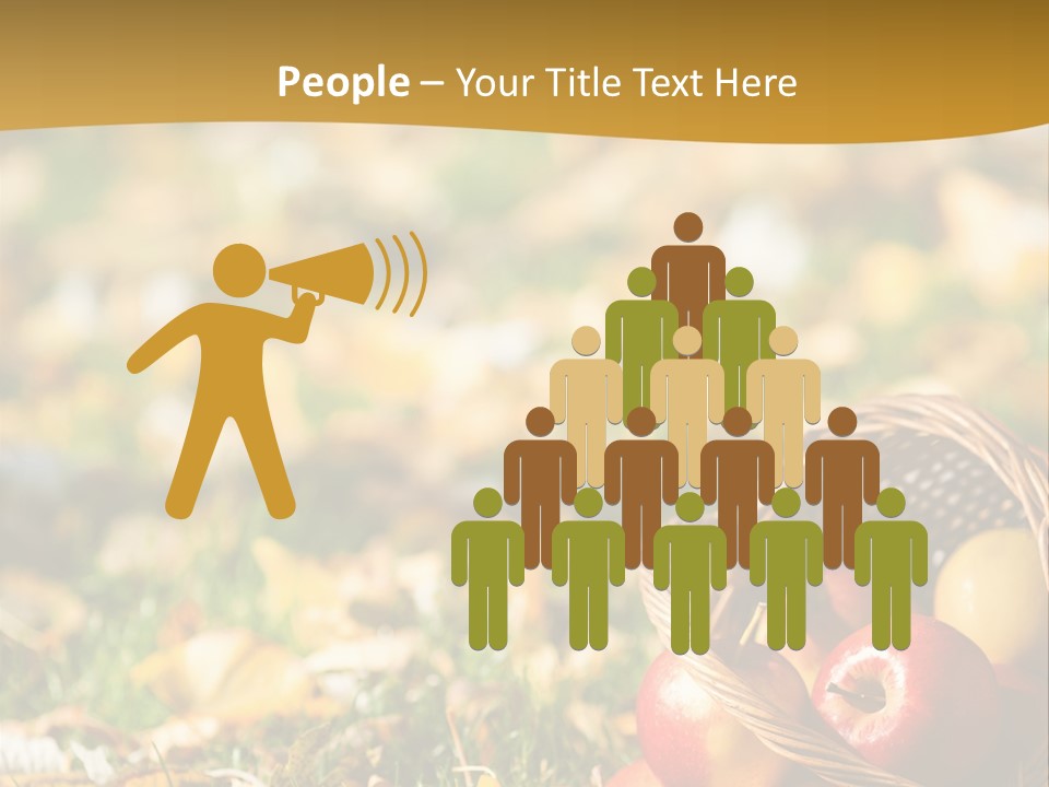Outdoors Thanksgiving Grass PowerPoint Template