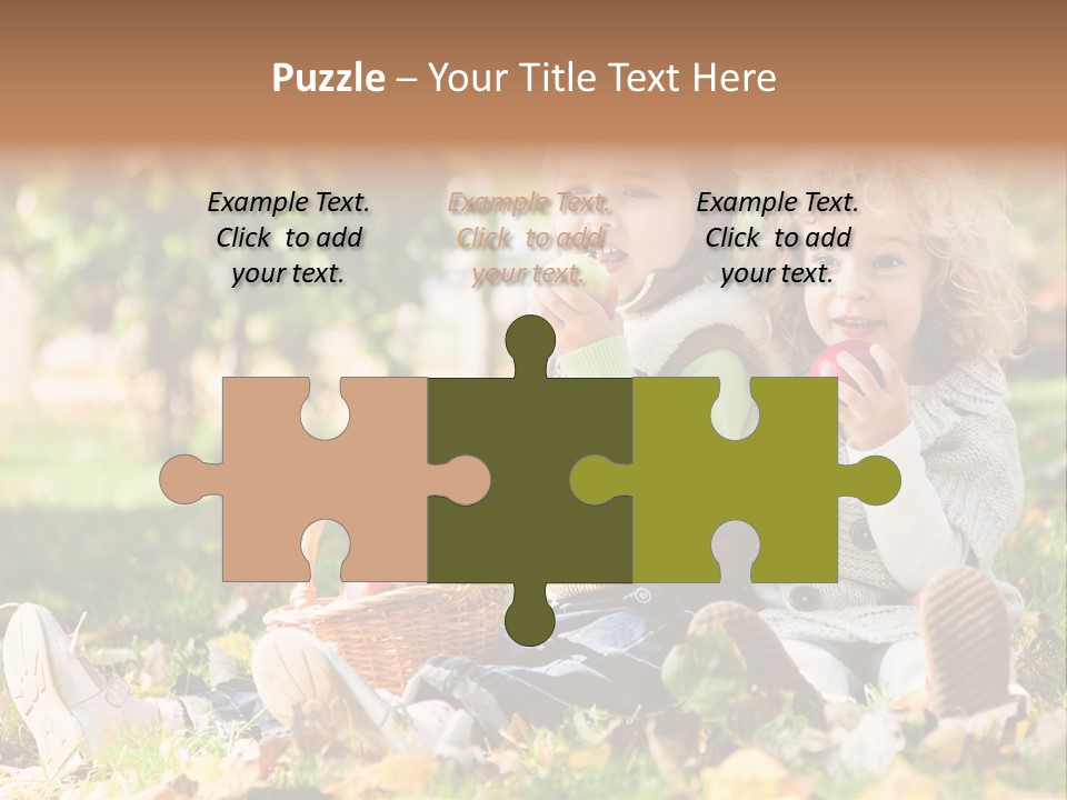 Autumn Beautiful Fruits PowerPoint Template