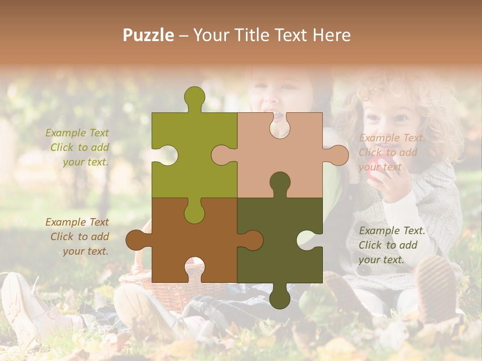 Autumn Beautiful Fruits PowerPoint Template