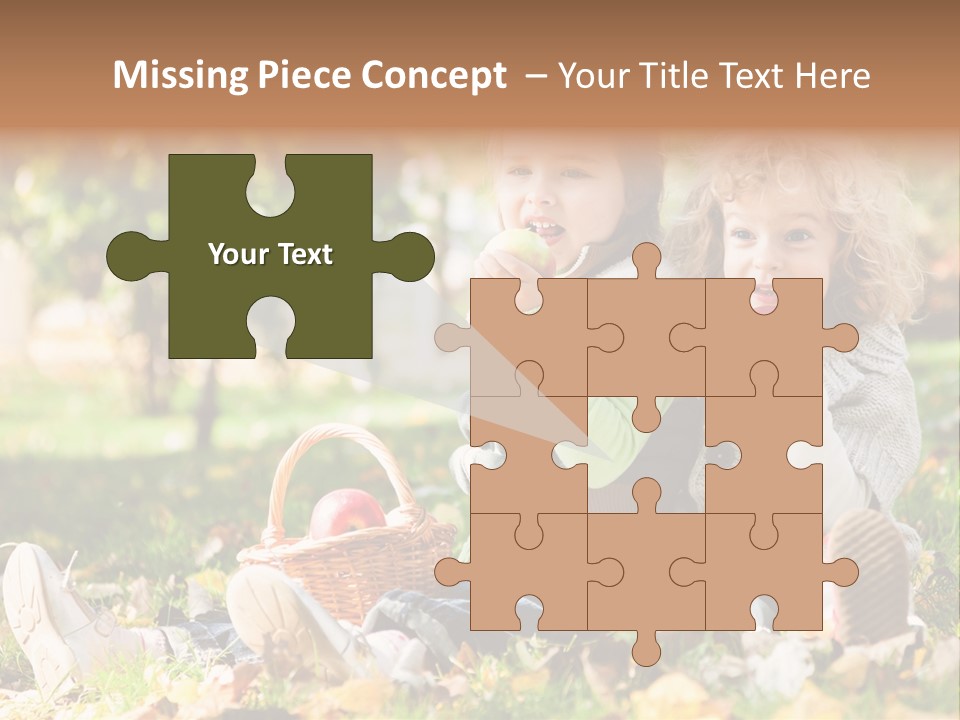 Autumn Beautiful Fruits PowerPoint Template