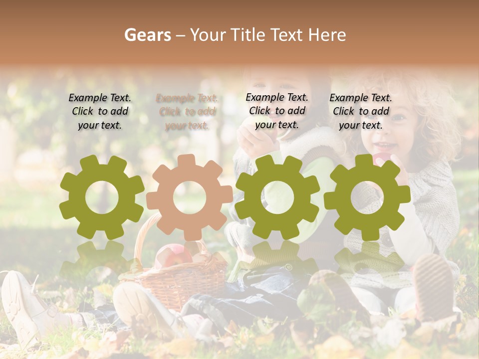 Autumn Beautiful Fruits PowerPoint Template