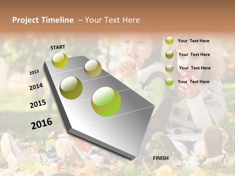 Autumn Beautiful Fruits PowerPoint Template