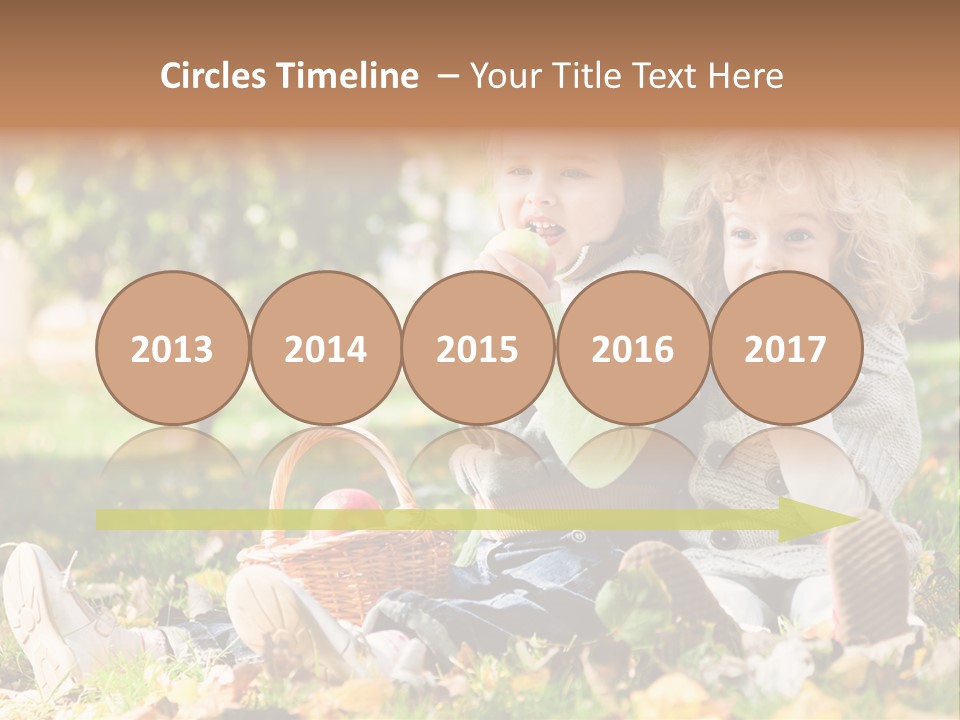 Autumn Beautiful Fruits PowerPoint Template