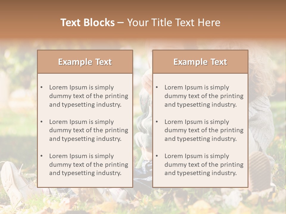 Autumn Beautiful Fruits PowerPoint Template