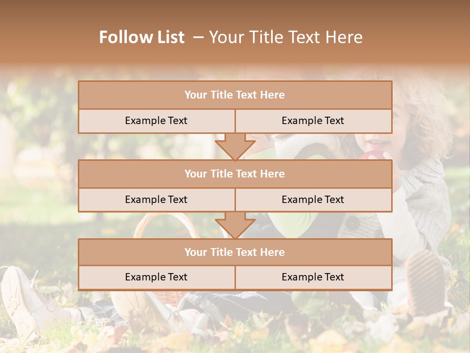 Autumn Beautiful Fruits PowerPoint Template