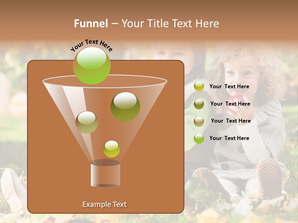 Autumn Beautiful Fruits PowerPoint Template