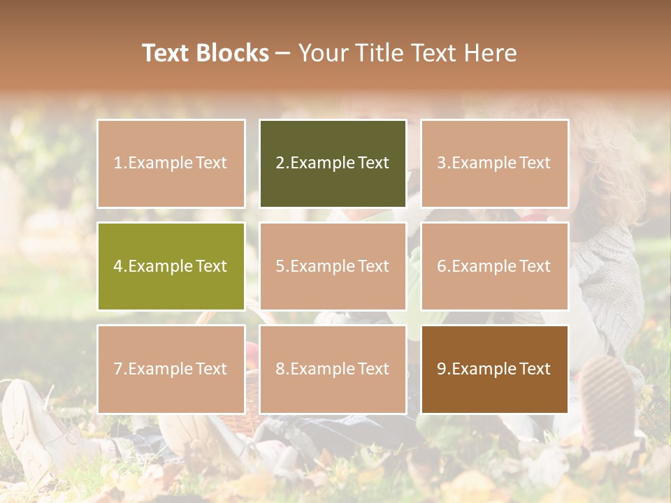 Autumn Beautiful Fruits PowerPoint Template