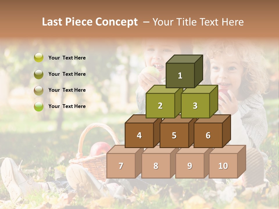 Autumn Beautiful Fruits PowerPoint Template