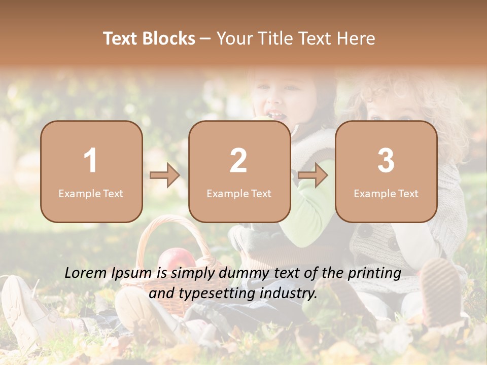 Autumn Beautiful Fruits PowerPoint Template