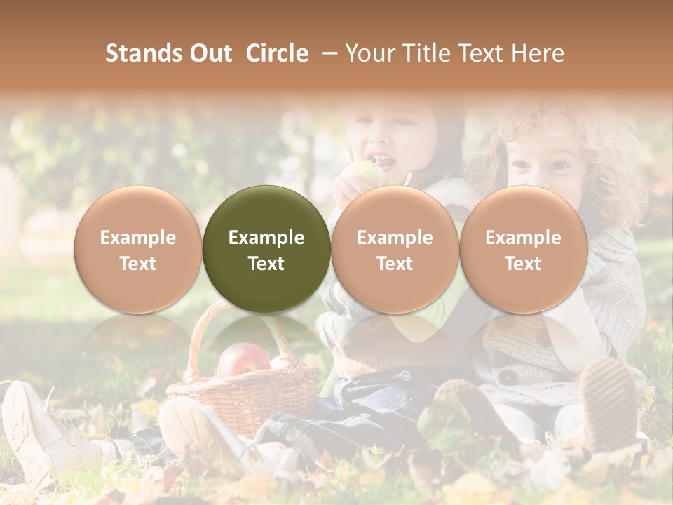 Autumn Beautiful Fruits PowerPoint Template