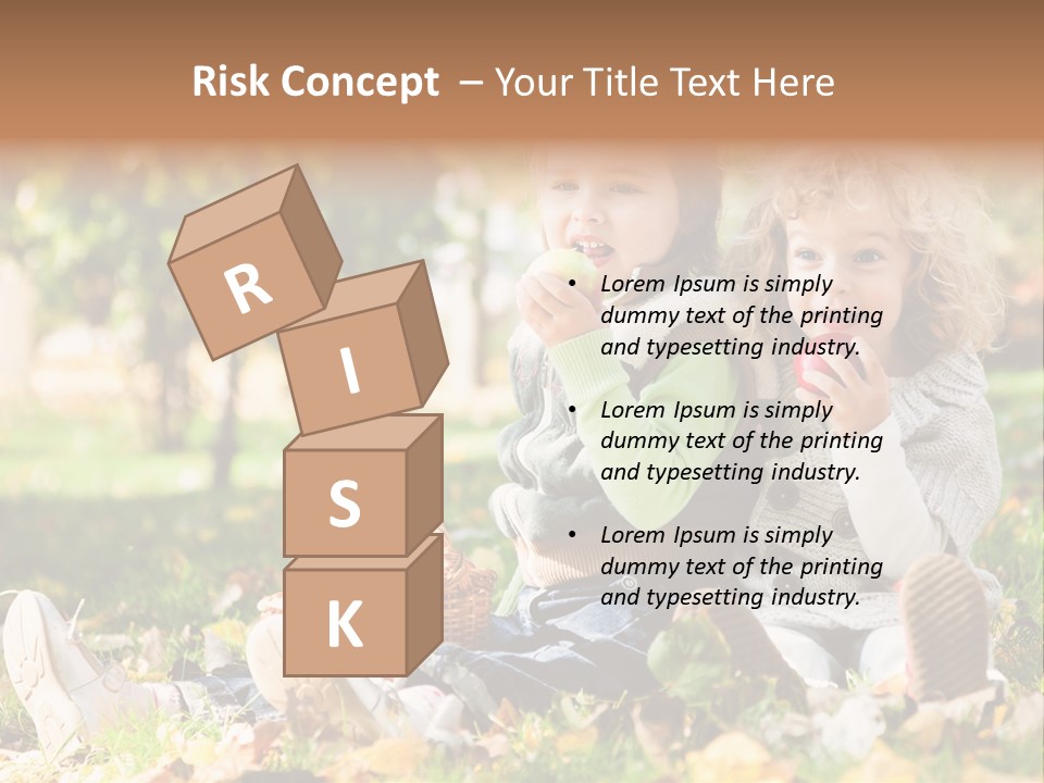 Autumn Beautiful Fruits PowerPoint Template