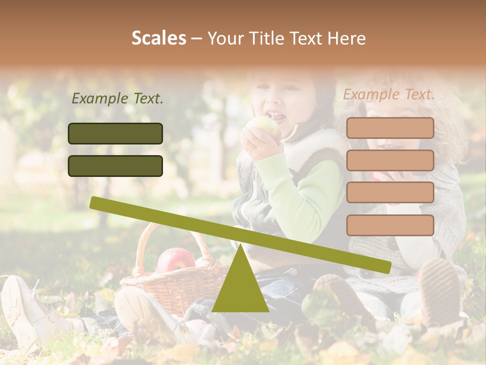 Autumn Beautiful Fruits PowerPoint Template