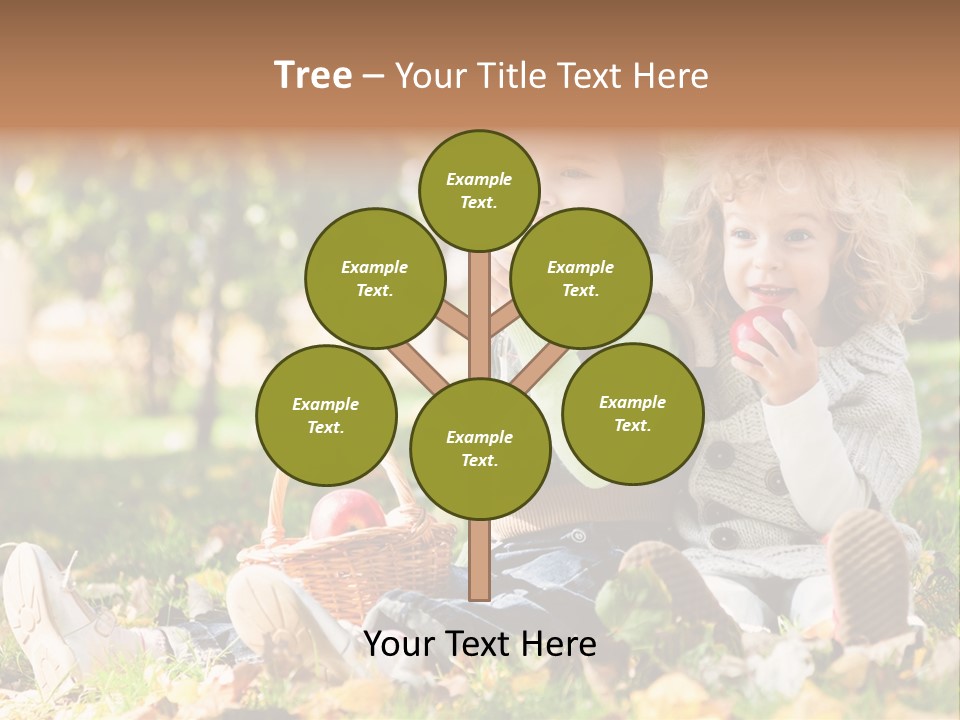 Autumn Beautiful Fruits PowerPoint Template