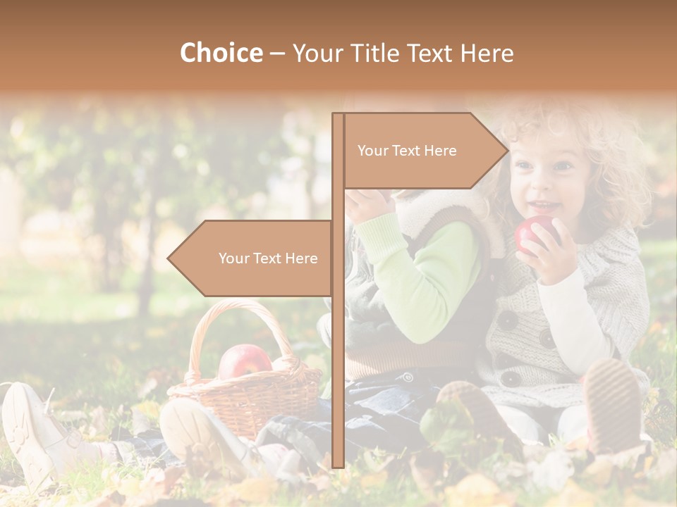 Autumn Beautiful Fruits PowerPoint Template