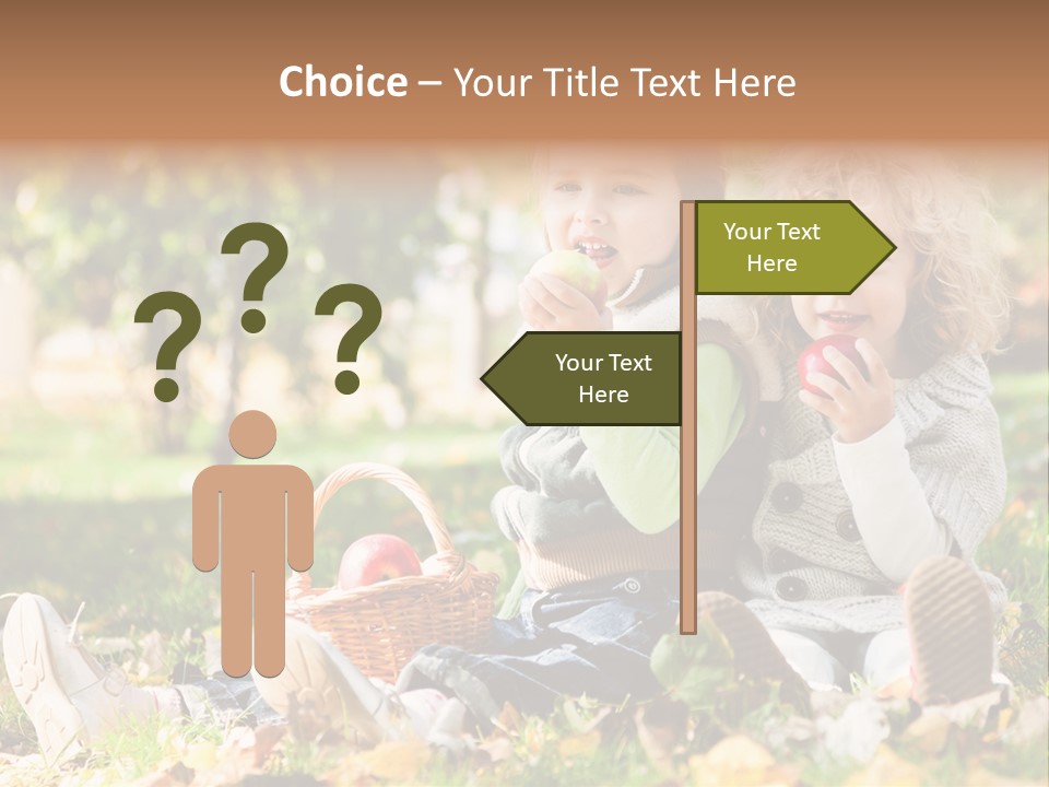 Autumn Beautiful Fruits PowerPoint Template