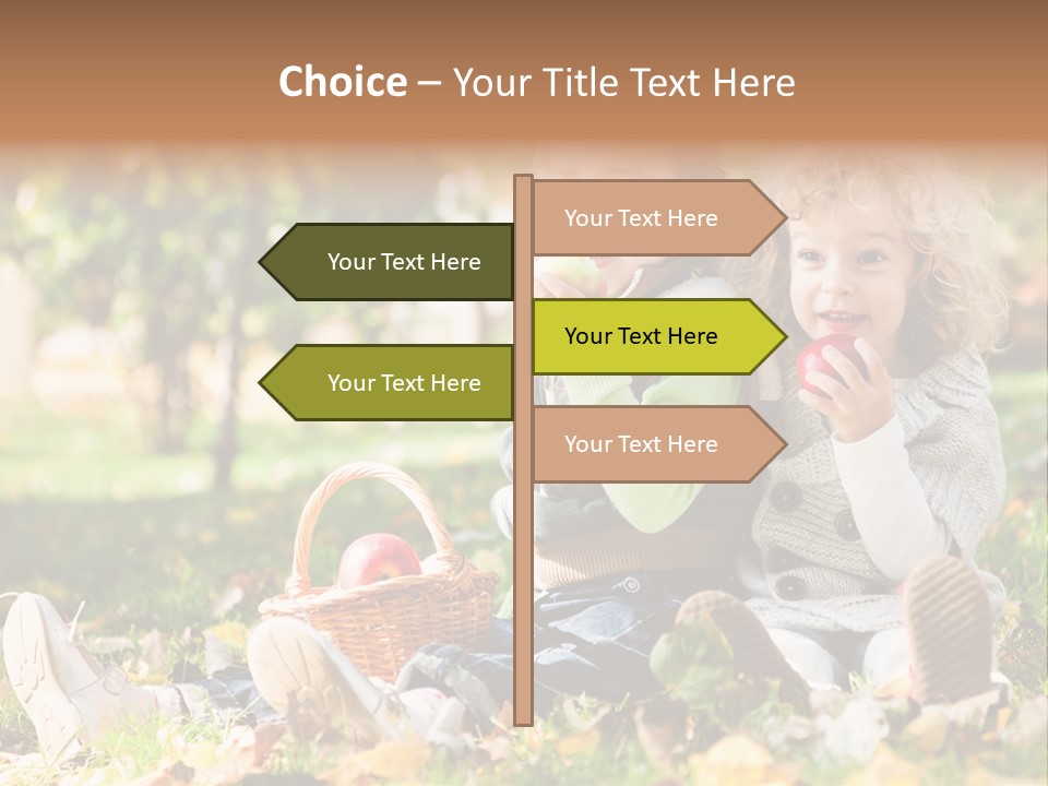 Autumn Beautiful Fruits PowerPoint Template