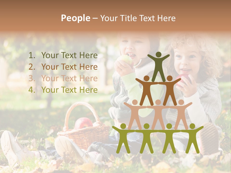 Autumn Beautiful Fruits PowerPoint Template