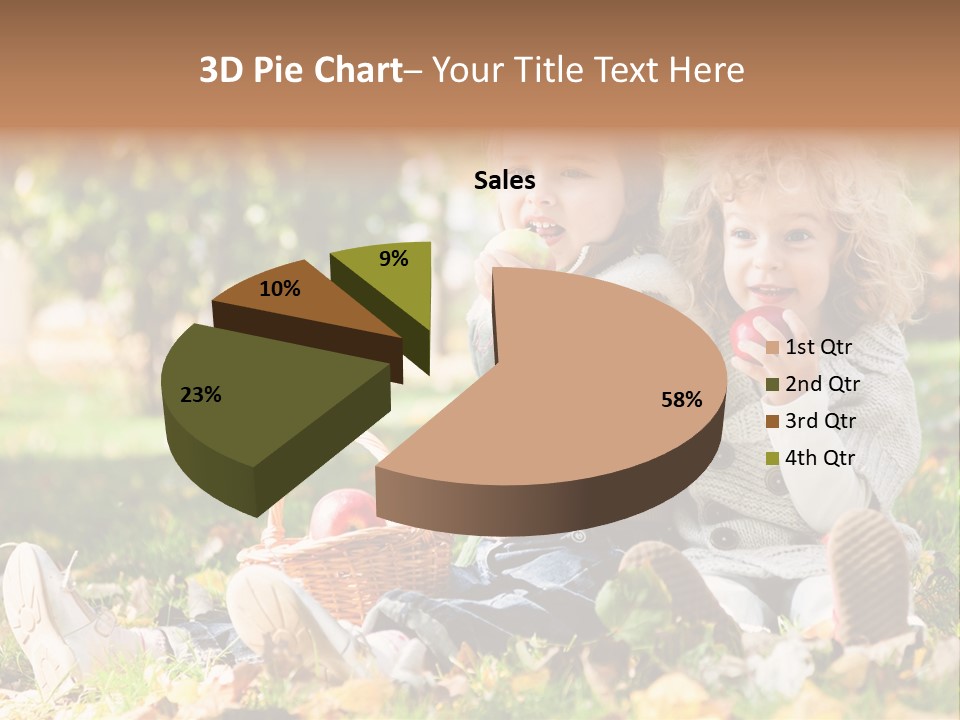 Autumn Beautiful Fruits PowerPoint Template