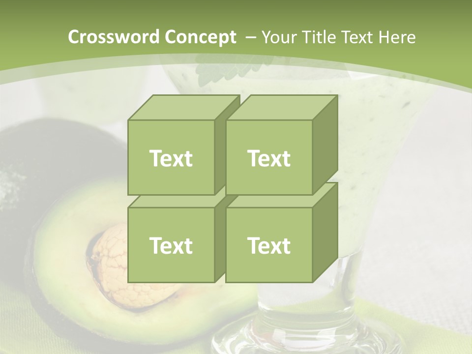 Smoothie Healthy Blend PowerPoint Template